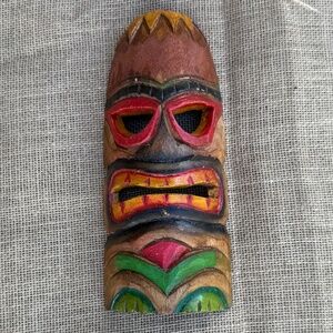 Tiki Decor / wooden mask